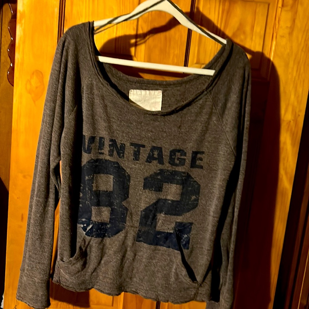Vintage Aeropostale off the shoulder sweatshirt